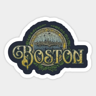 Boston Massachusetts 1630 Sticker